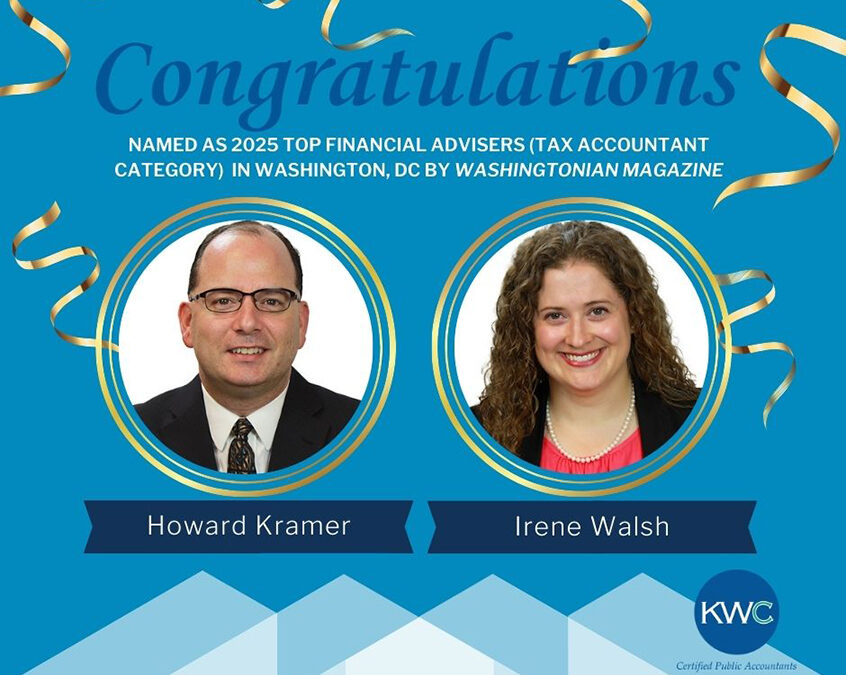 KWC Principals Named Top Financial Advisers